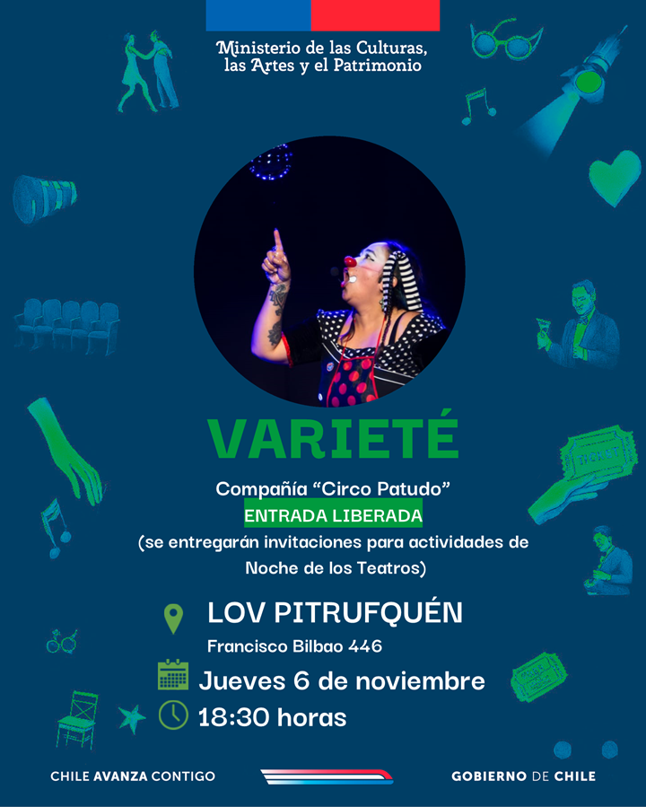 SEREMI DE LAS CULTURAS DE LA ARAUCANÍA CELEBRARÁ EN PITRUFQUÉN LA NOCHE DE LOS TEATROS