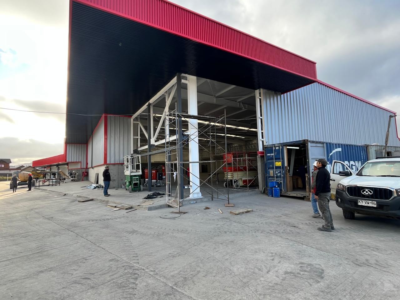 VIENTO POPA VA LA CONSTRUCCIÓN DEL NUEVO SUPERMERCADO SÚPEROFERTAS EN PADRE LAS CASAS: DEBERÍA ESTAR listo A FINES DE ESTE AÑO