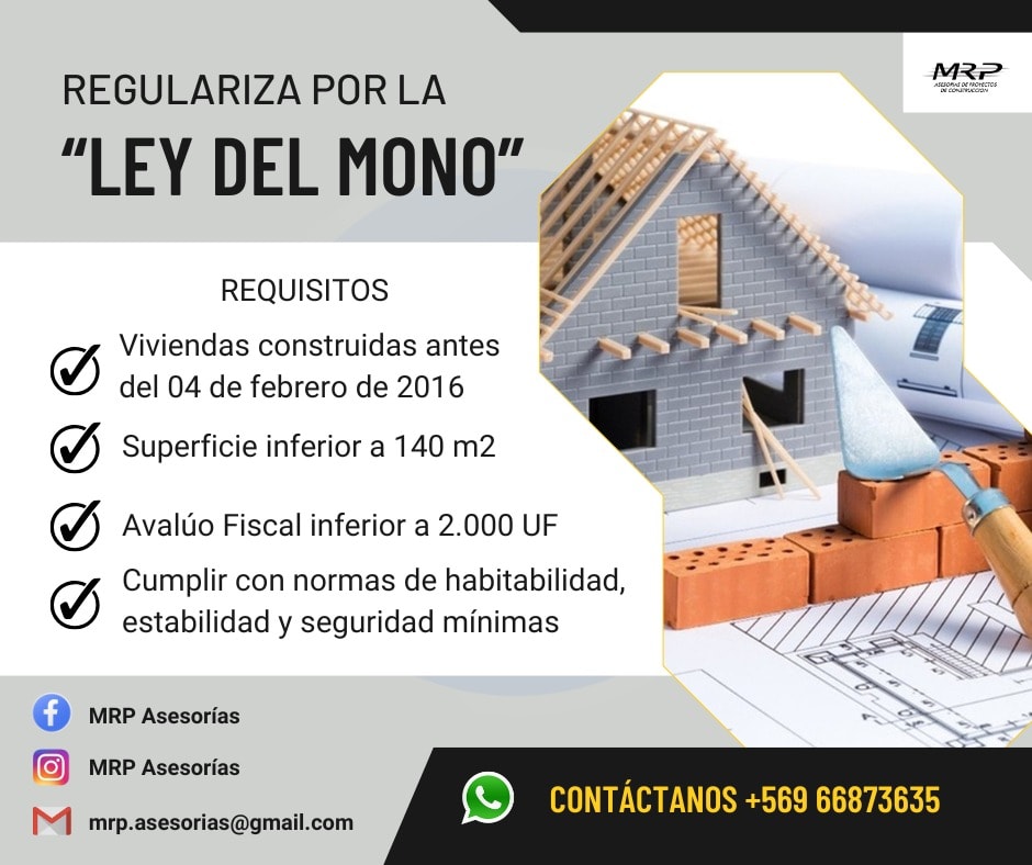 ¡REGULARIZA TU CASA BAJO LA LEY DEL MONO!