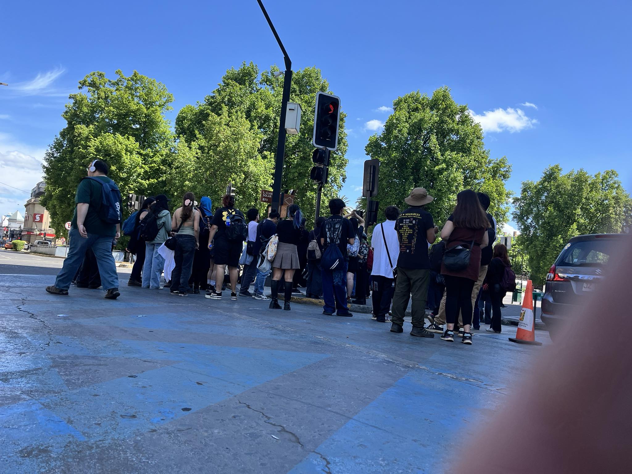 MANIFESTACIÓN EN BUSCA DE JULIA CHUÑIL EN EL CENTRO DE TEMUCO