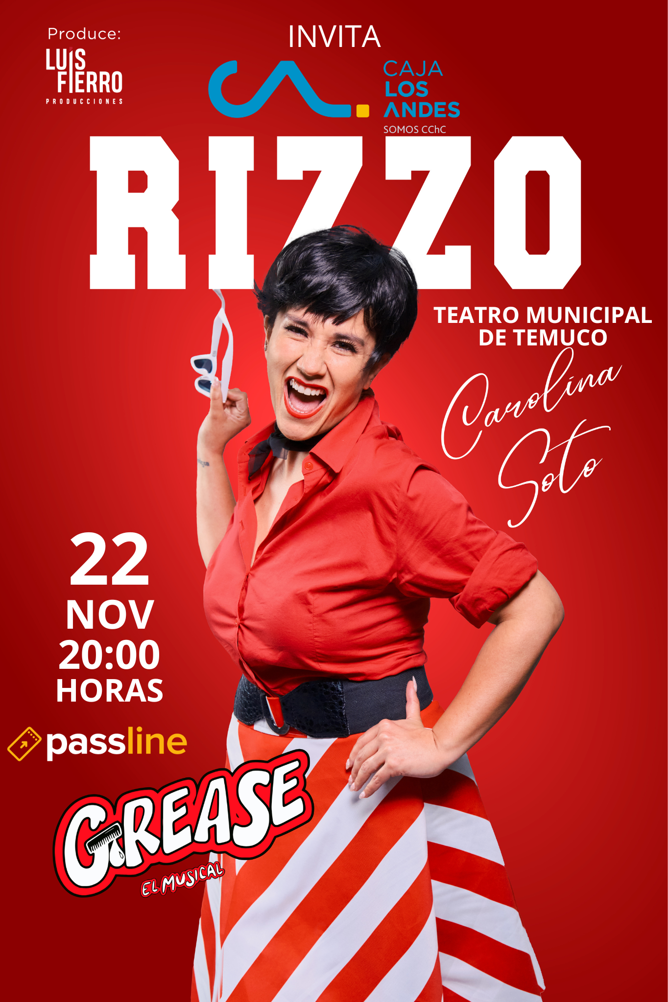CARTELERA DE NOVIEMBRE DEL TEATRO MUNICIPAL DE TEMUCO LLEGA CON GRANDES ESPECTÁCULOS ENCABEZADOS POR “GREASE” EL MUSICAL, Y LA NOVENA SINFONÍA DE BEETHOVEN