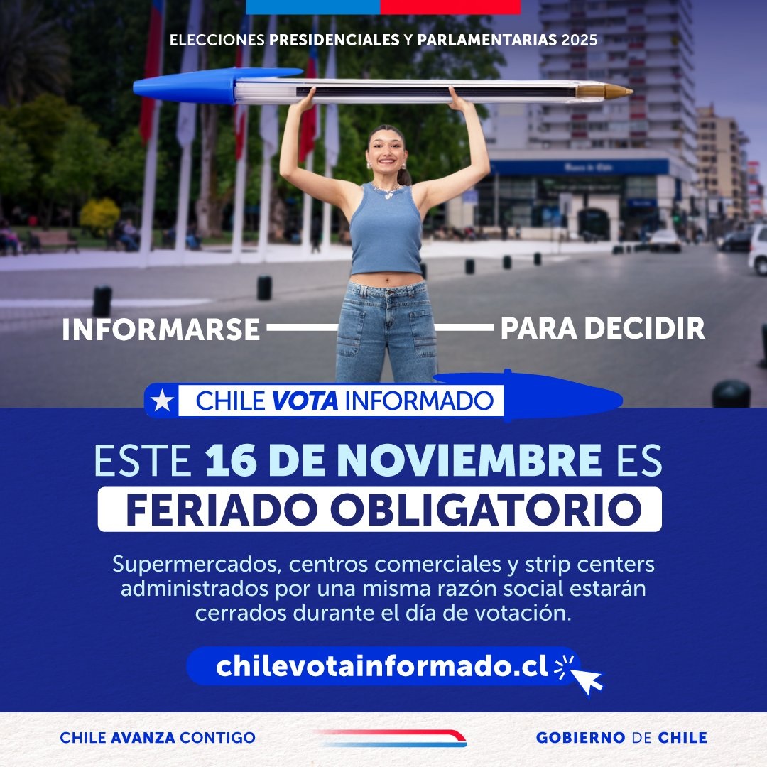 MALLS Y STRIP CENTERS PERMANECERÁN CERRADOS ESTE DOMINGO 16: TRABAJADORES Y TRABAJADORAS CONTARÁN CON TRES HORAS PARA VOTAR