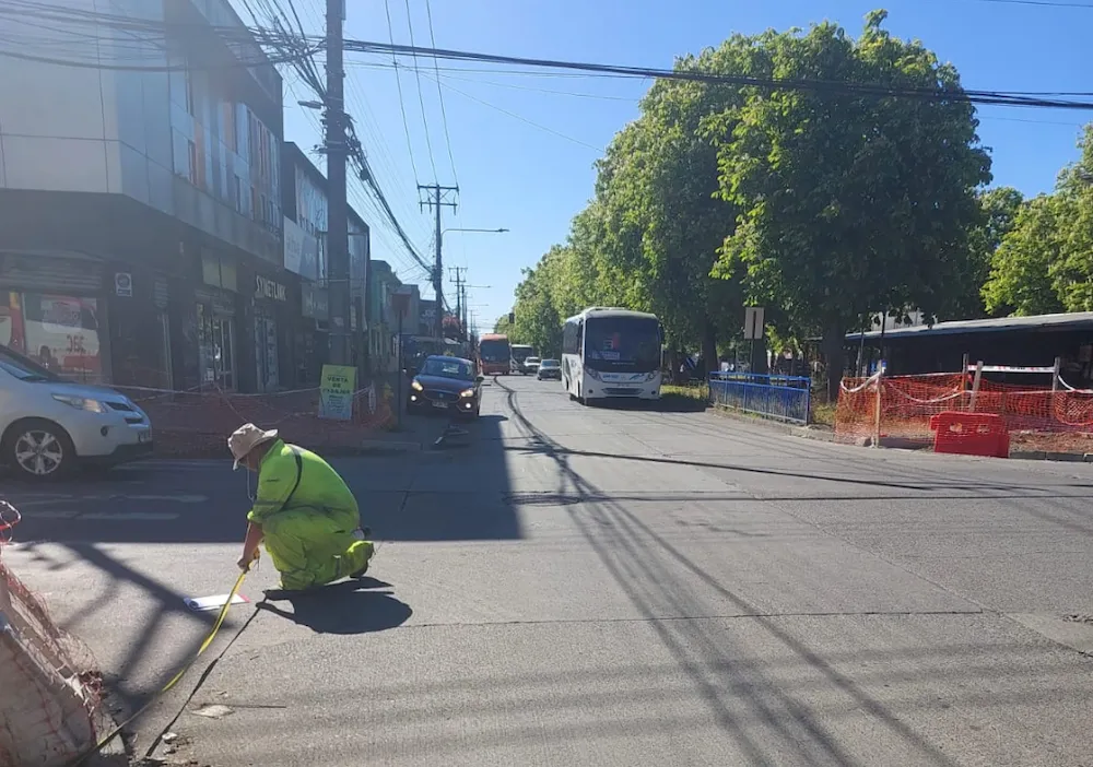 INICIAN OBRAS DE SEMAFORIZACIÓN PARA CICLOVÍA EN AVENIDA BALMACEDA DE TEMUCO