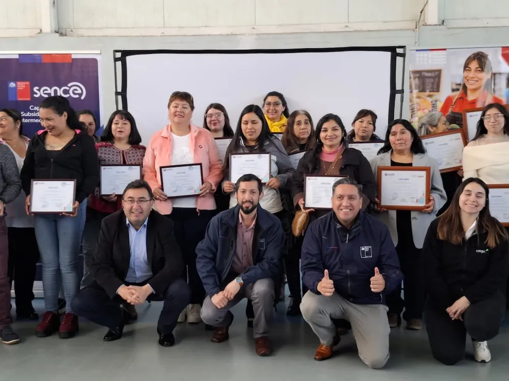 HABITANTES DE ERCILLA FORTALECEN SU EMPLEABILIDAD CON SENCE