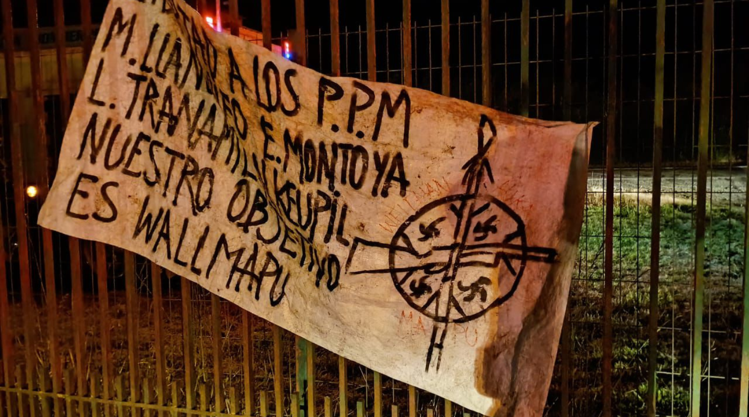 ORGANIZACIÓN RADICAL WAM SE ATRIBUYE ATAQUES INCENDIARIOS EN VILCÚN: DESTRUYERON GALPONES Y BODEGAS