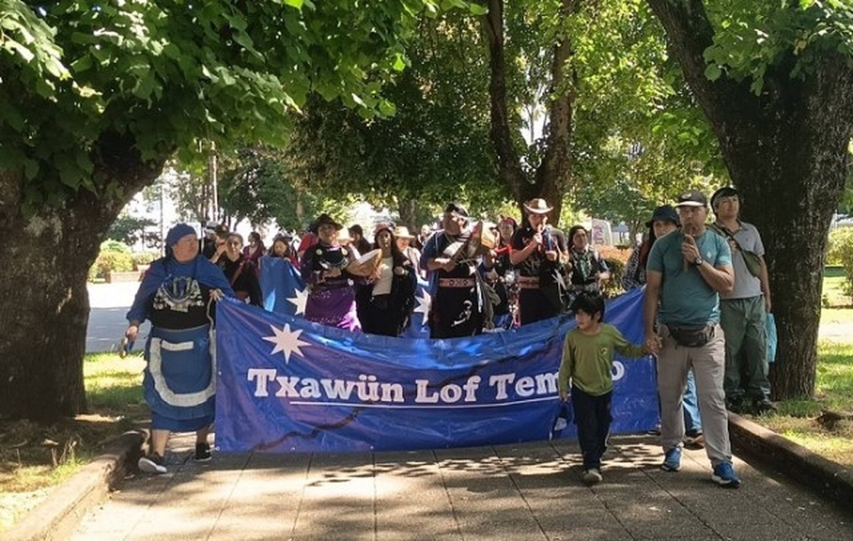 Marcha por el Mapazungun: Exigen oficialización como idioma de nuestra región de La Araucanía.