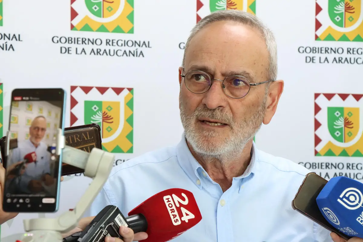 Gobernador Saffirio reafirma voluntad de aportar al financiamiento del proyecto de reconstrucción del Mercado Municipal de Temuco.