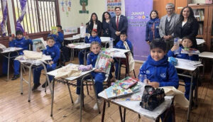 Junaeb completó entrega del 100% de útiles escolares en La Araucanía.