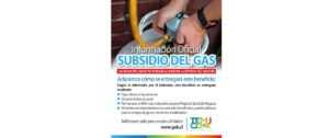 Información importante sobre el Subsidio del Gas para la ciudad de Temuco.