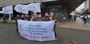 Funcionarios públicos denuncian al Gobernador René Saffirio en La Araucanía, de vulnerar el fuero sindical de un socio.