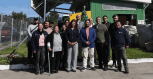 Purén avanza en planta de compostaje municipal.