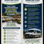 Asociación Gremial Nacional de Transportistas Escolares Independientes de Chile ANATECHI A. G. cita a urgentemente a reunión.