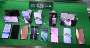 Detienen en San Carlos a banda que robó $20 millones en celulares desde tienda en Temuco.