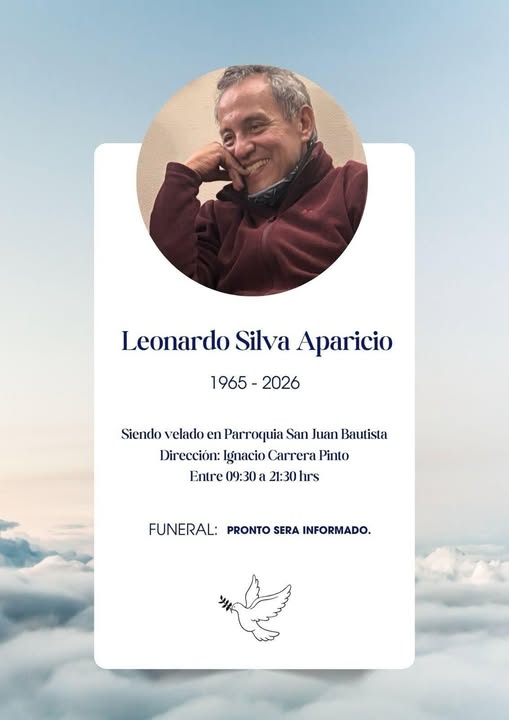 Comunicamos el sensible fallecimiento de Don LEONARDO SILVA APARICIO (Q.E.P.D.)