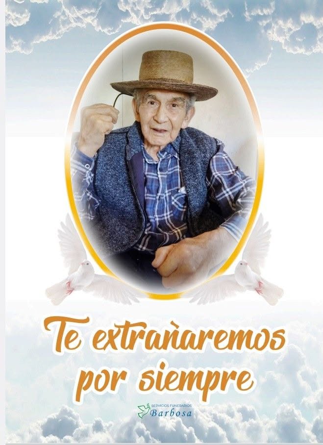 Comunicamos el sensible fallecimiento de Don SANTIAGO PÉREZ (Q.E.P.D.)