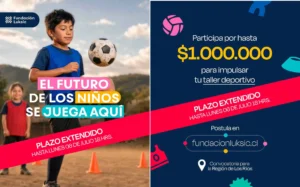 Si lideras un taller deportivo en la «Región de Los Ríos», aún estás a tiempo de postular a «Futuro En Juego».
