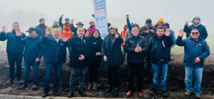 Inauguran obras de revestimiento en canal de regadío para beneficiar a familias agricultoras de «La Araucanía».