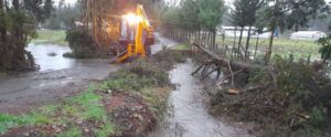 Alerta en Freire: Municipio Despliega Equipos por Inundaciones y Monitorea Sectores Críticos tras Sistema Frontal