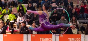 La ciudad de Temuco reunió a 21 clubes del país en torno a la gimnasia rítmica competitiva.