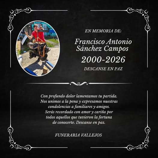 Comunicamos el sensible fallecimiento de Don «Francisco Antonio Sánchez Campos» (Q.E.P.D.)