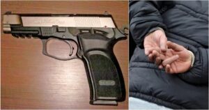 Detienen a ciudadano argentino en Pino Hachado tras ingresar a Chile con una pistola y municiones.